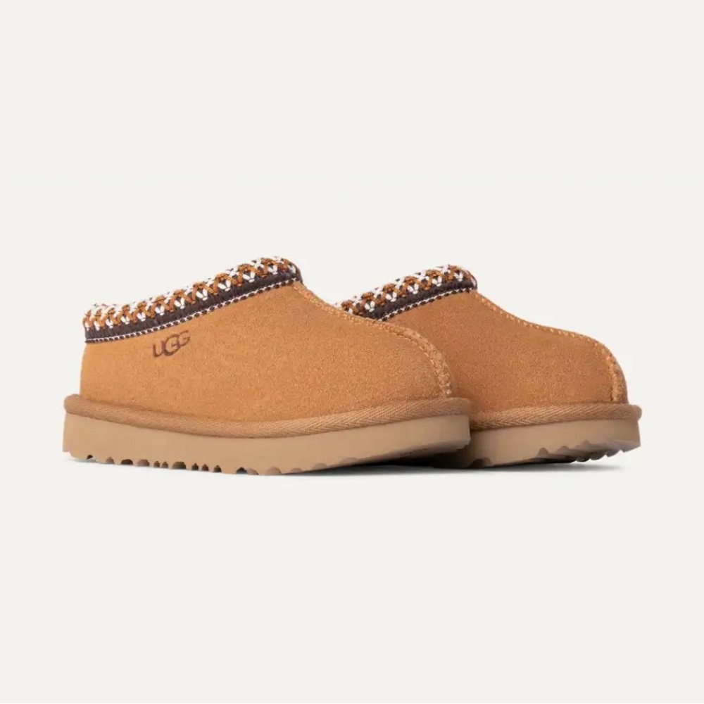 UGG Chestnut Suede Slip-Ons